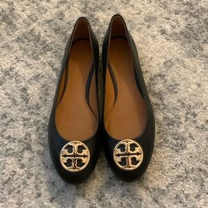 NEW Tory Burch Flats, Black, Size 11